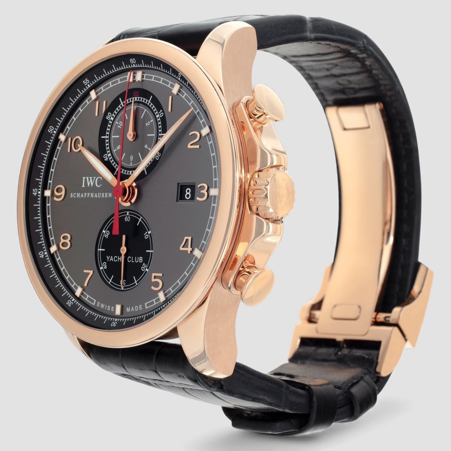 Schaffhausen Portuguese Yacht Club Chronograph Rose Gold Automatic