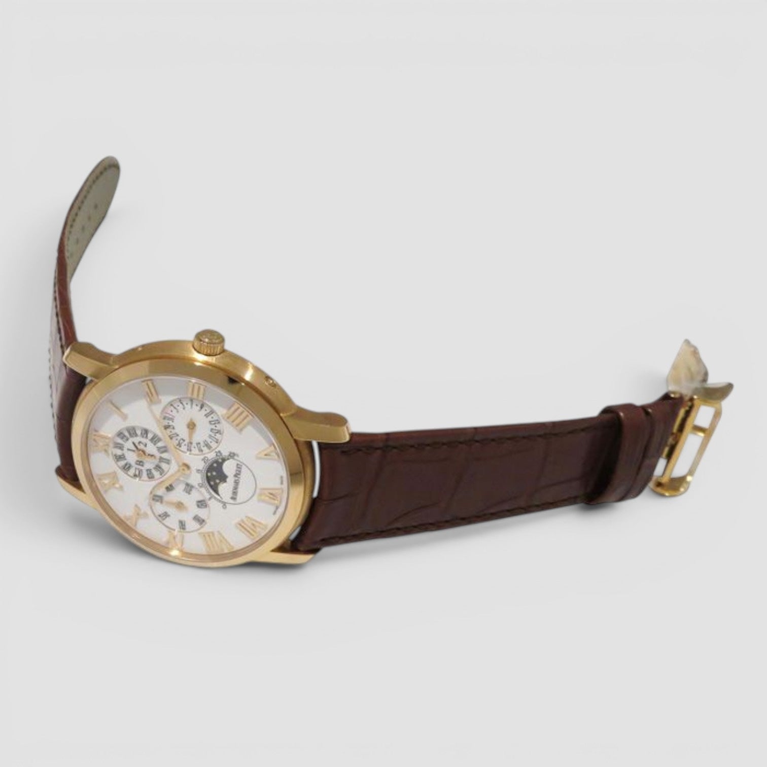 Jules Audemars Perpetual Calendar 41mm 18K Rose Gold Enamel Dial