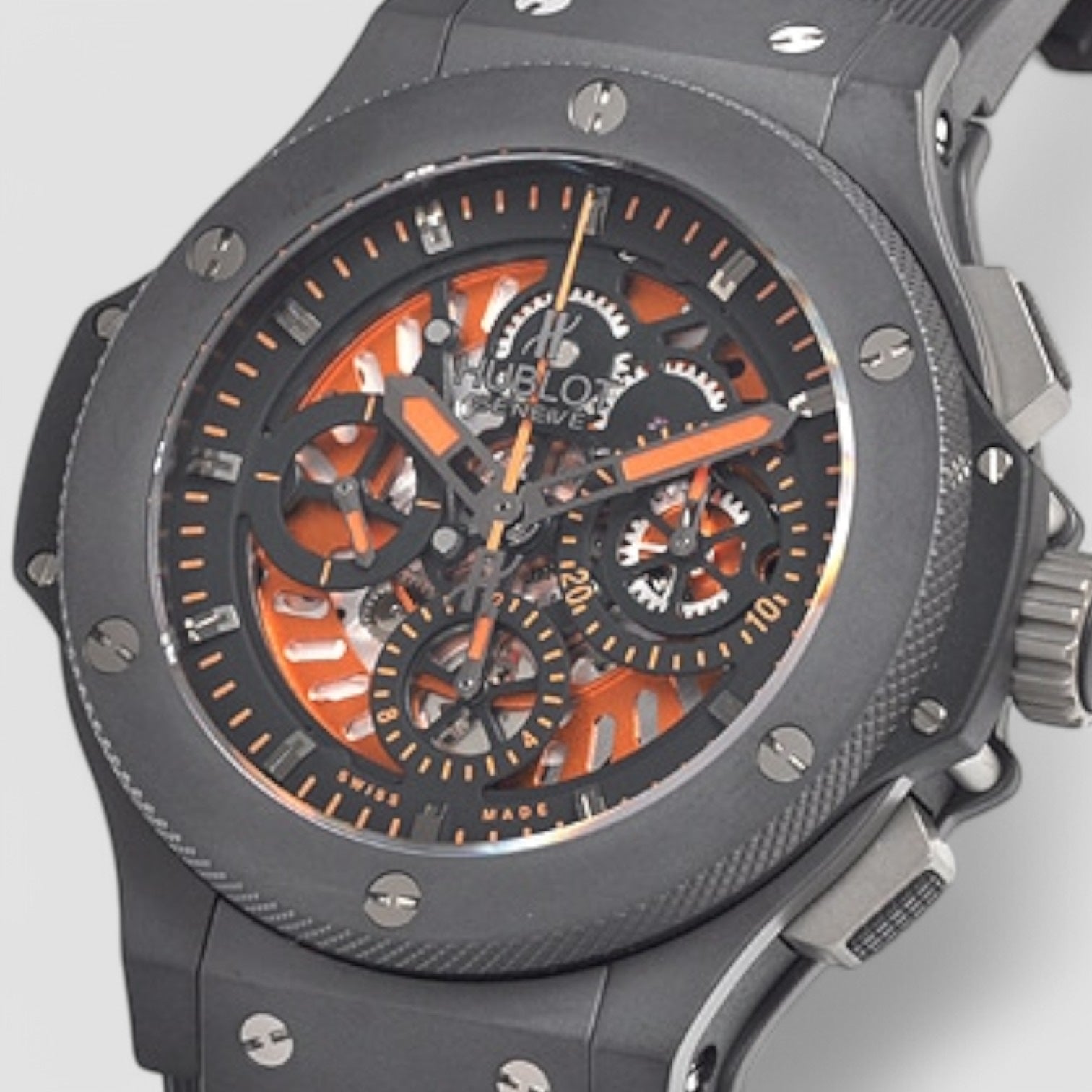 Aero Bang Skeleton Dial Automatic Men's Watch