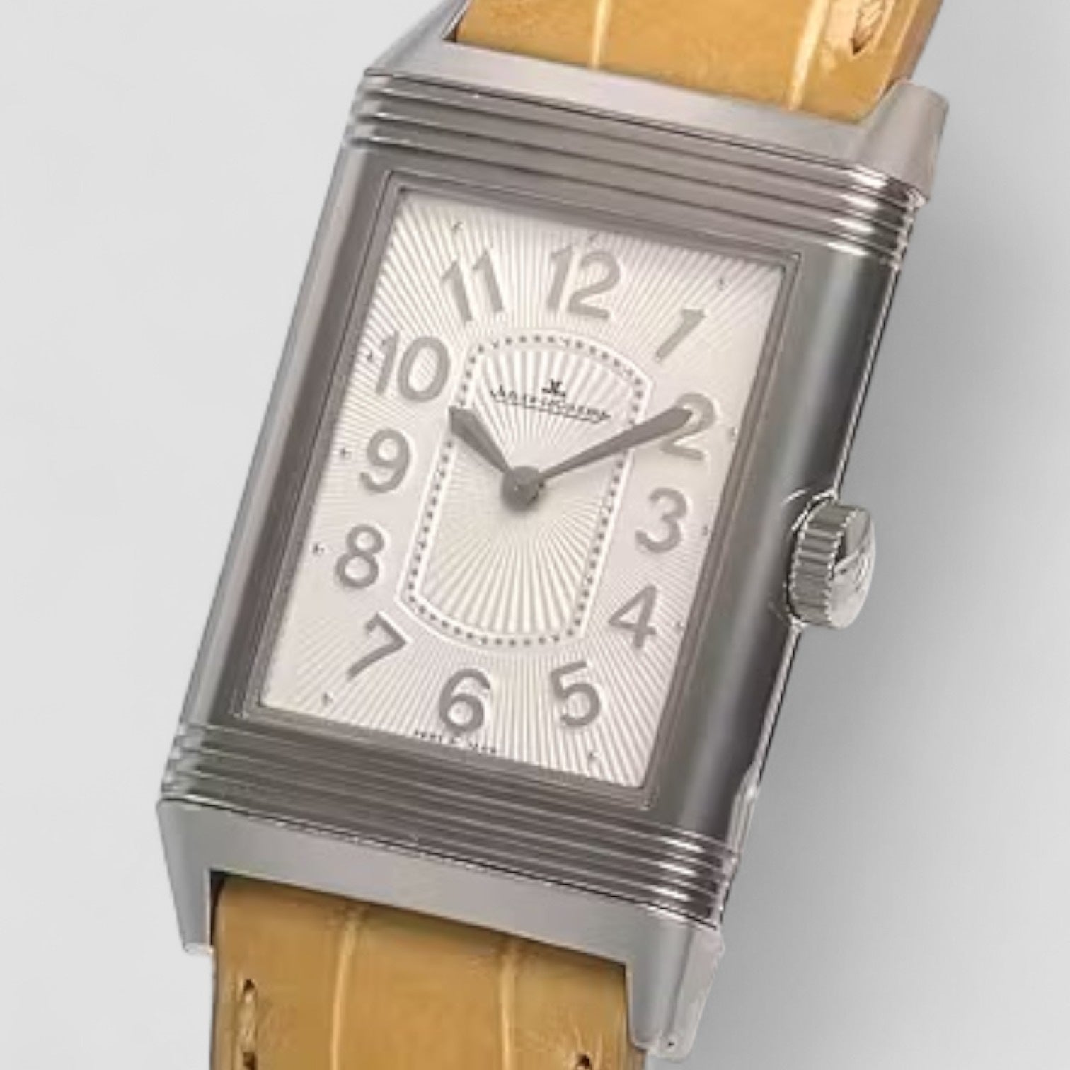 Reverso Classique Brown Leather Ladies Watch