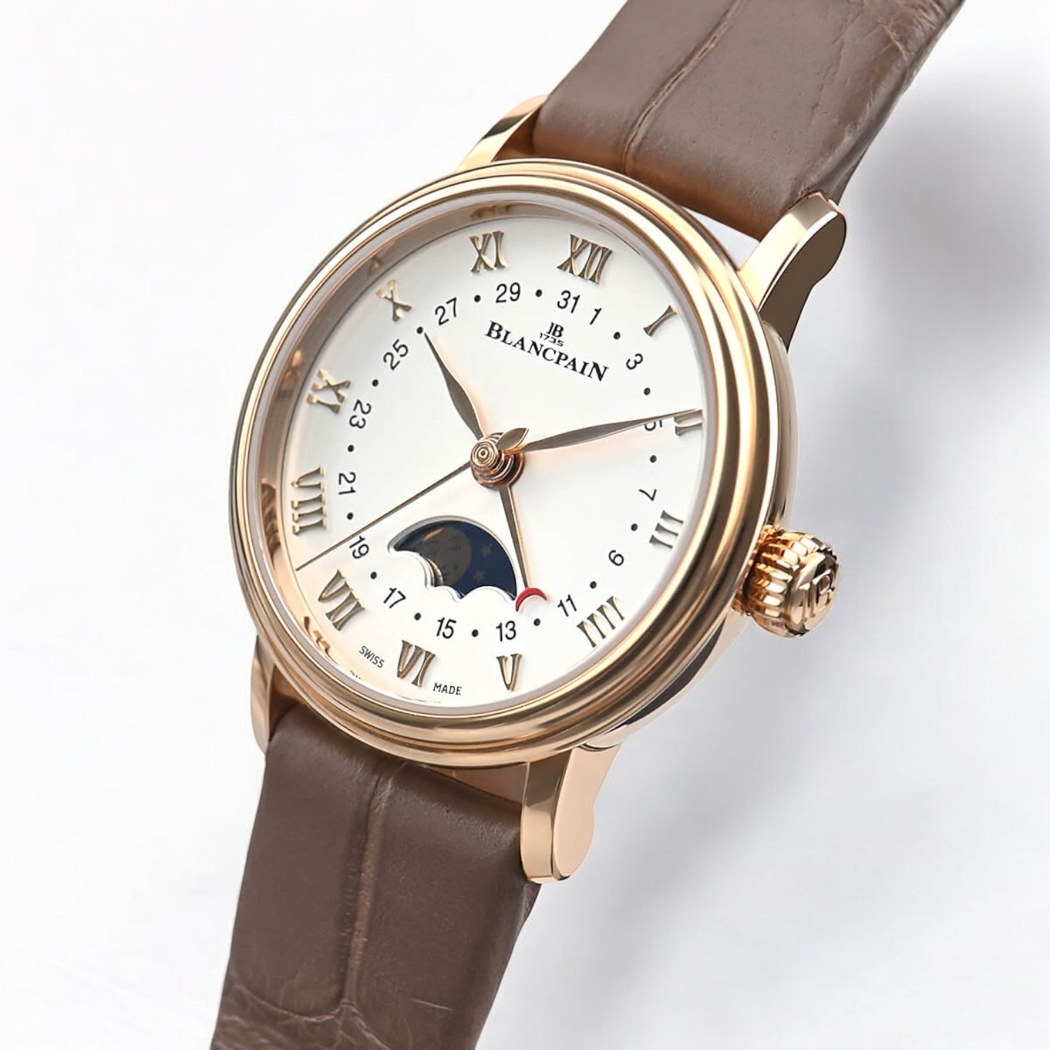 Villeret Quantième Phases de Lune 29.2mm