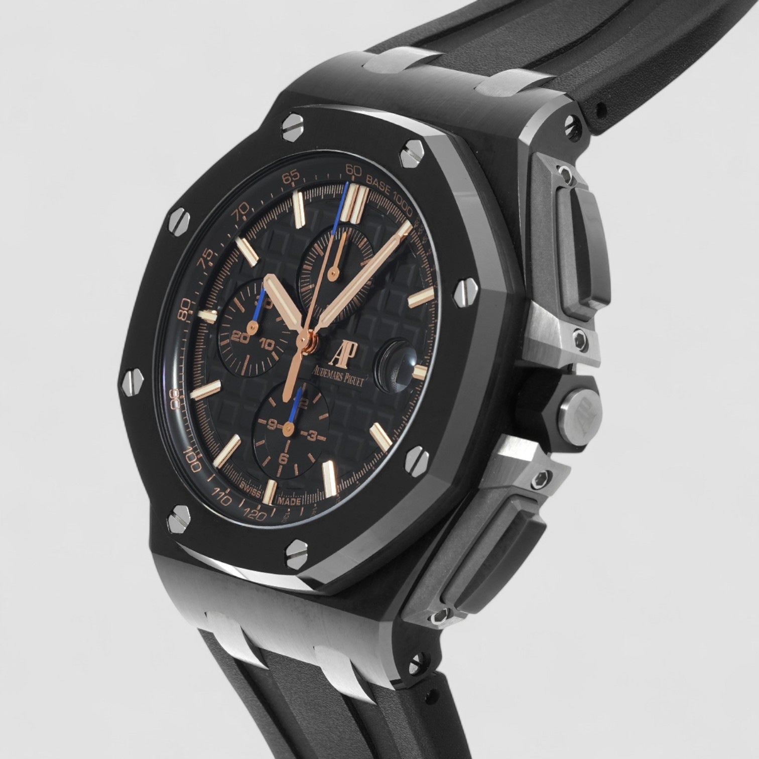 Royal Oak Offshore Black Dial Ceramic / Rubber