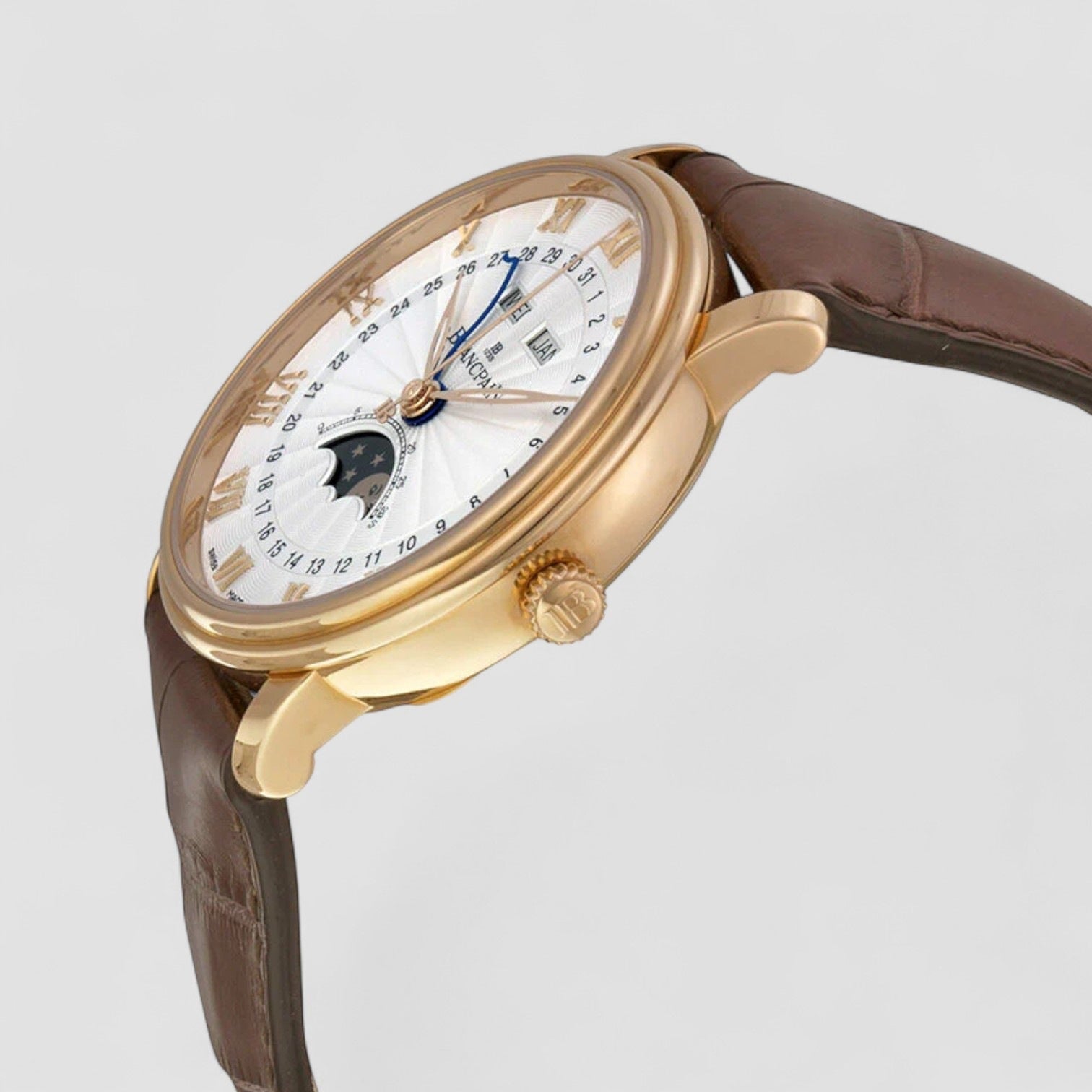Villeret Moonphase & Complete Calendar 18K Rose Gold 40MM