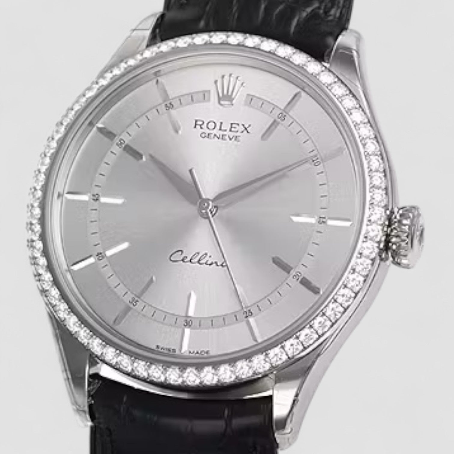 Cellini Time 18k White Gold Men's Watch