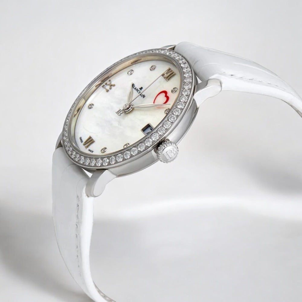 SAINT VALENTIN AUTOMATIC MOTHER OF PEARL DIAMOND LADIES