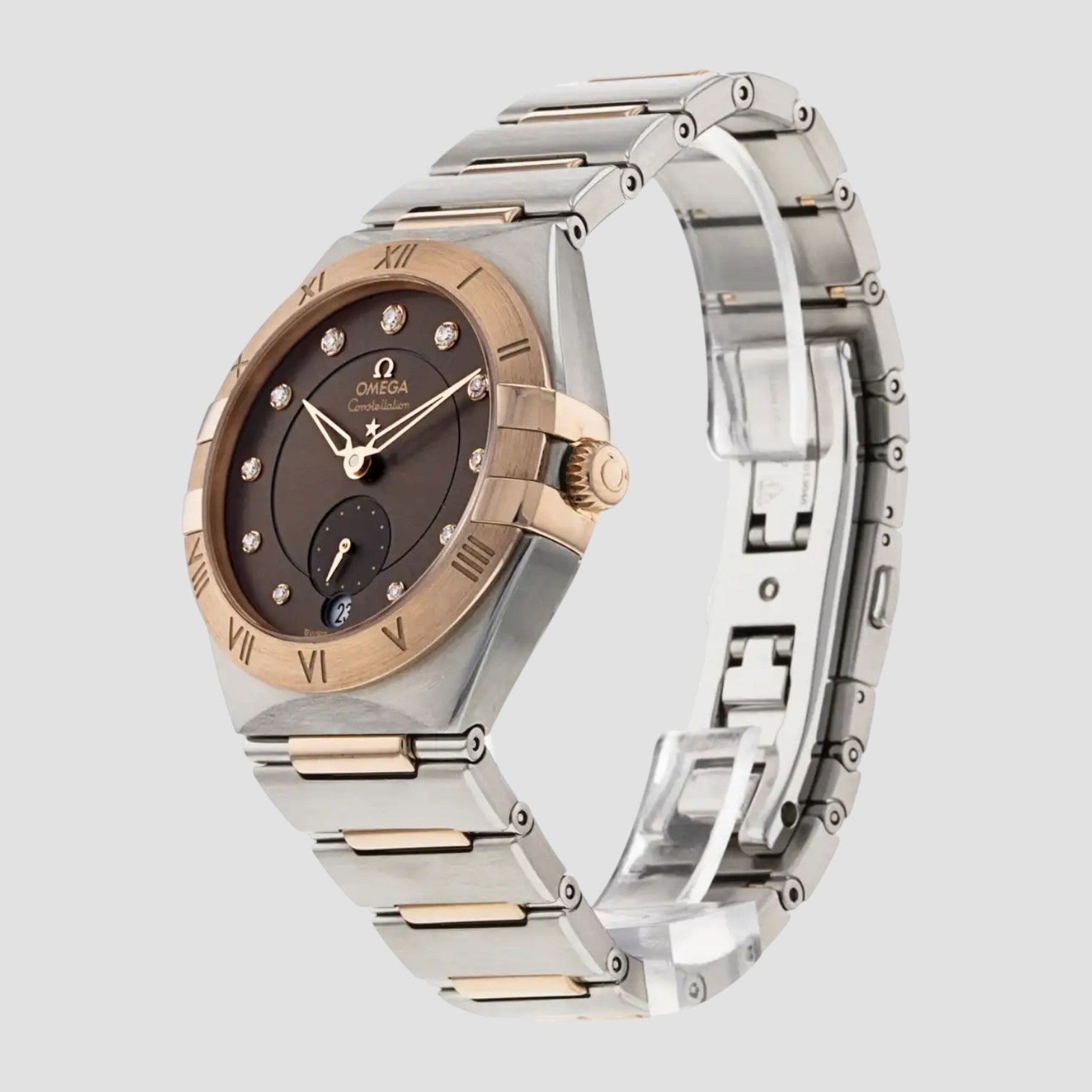 Constellation Co-Axial 34Mm Brown/18 Carat Rose Gold 34 mm