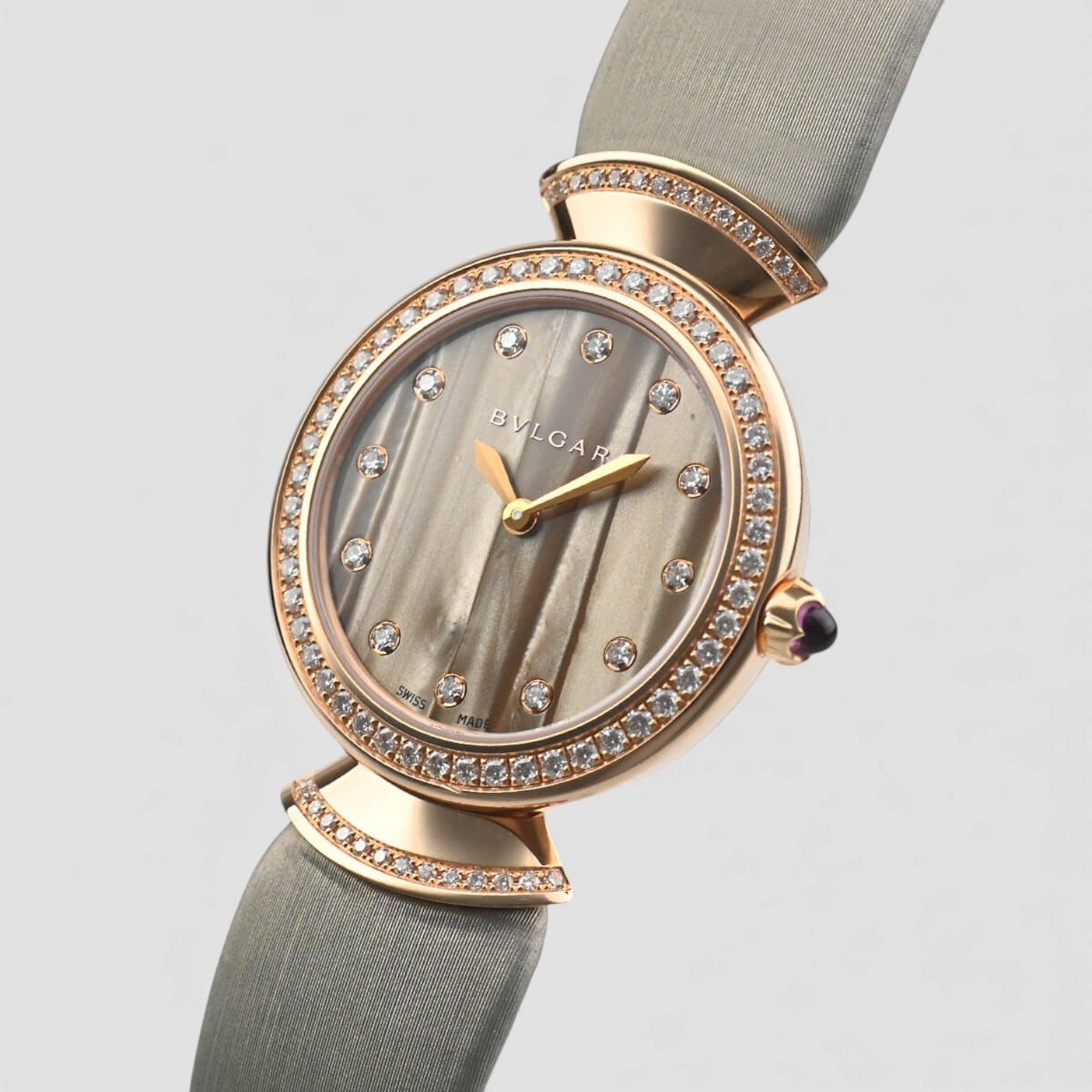 Diva Ladies 18 Carat Rose Gold Diamond Watch