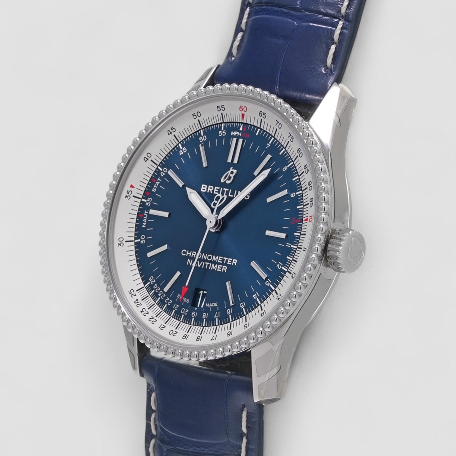 Navitimer 1 Automatic Chronometer Blue Dial 38mm Men's Watch