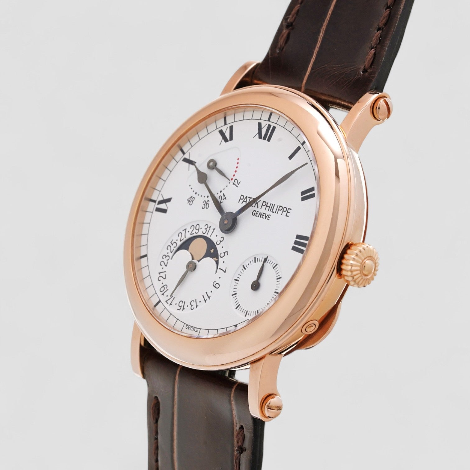 Power Reserve Moonphase 18K Rose Gold