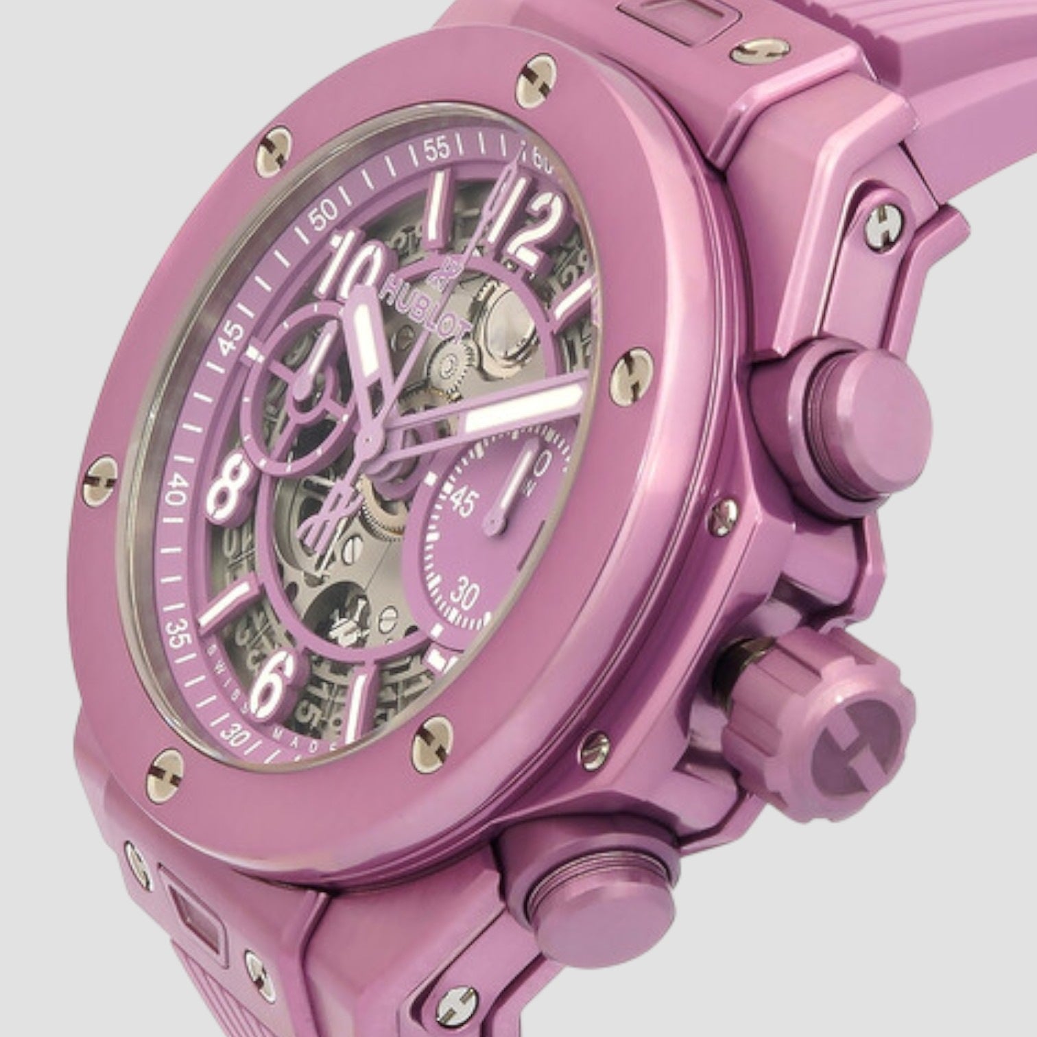 Big Bang Summer Purple Chronograph Automatic Men's Watch