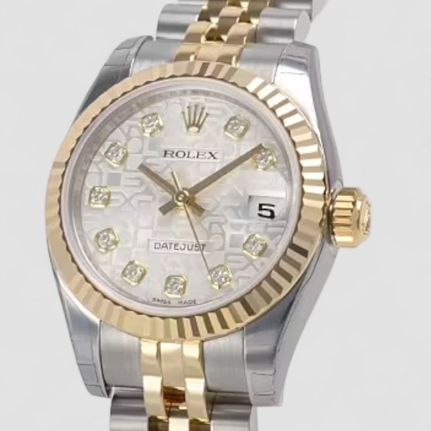 Datejust 26mm Motif Diamond Dial Two Tone Jubilee 8 300 CHF