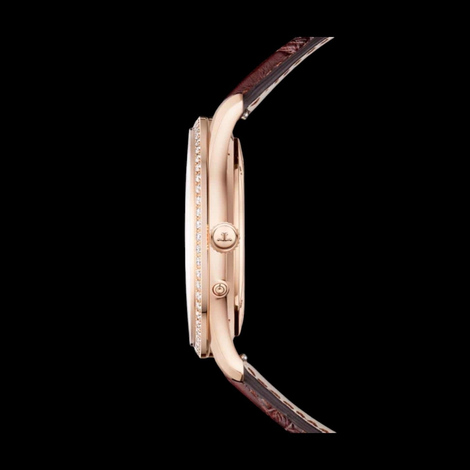 Ultra Thin Moon with Diamond Bezel Watch