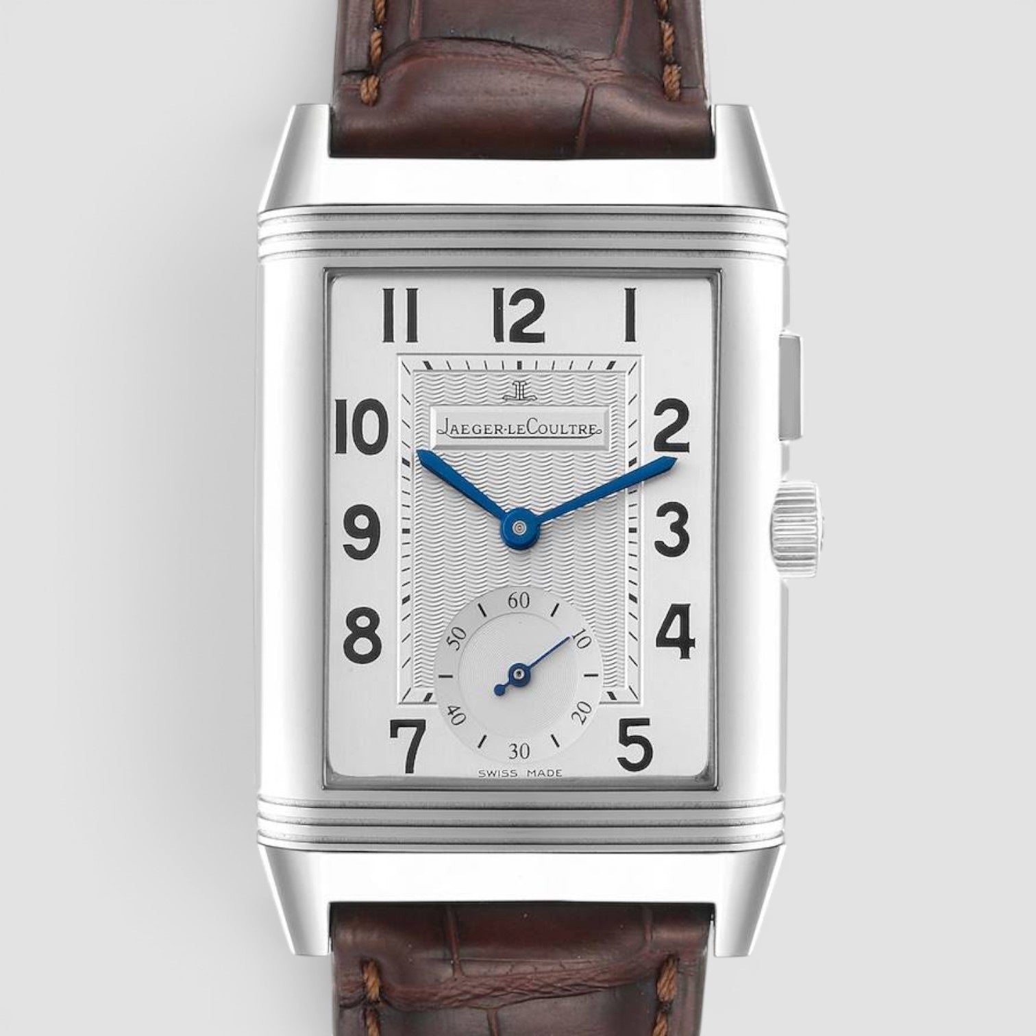 Reverso Duoface 42 × 26mm Stainless Steel Grey Dial