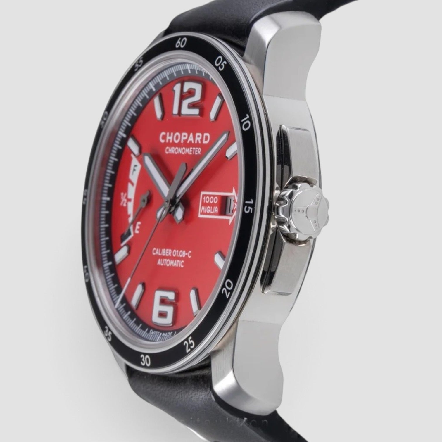 Mille Miglia GTS Power Control 43mm Steel Red Dial