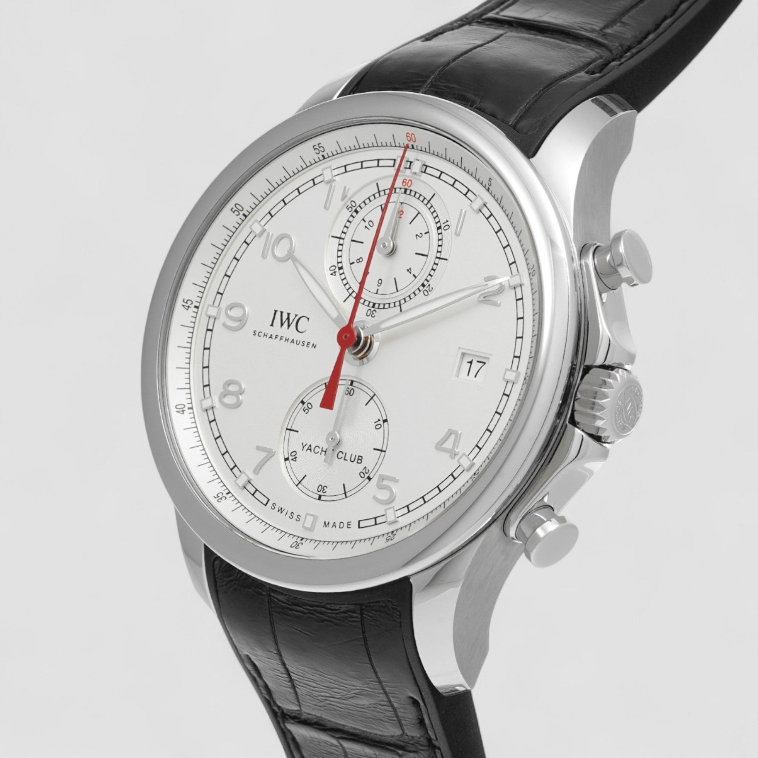 Portuguese Yacht Club Flyback SS Silver Dial