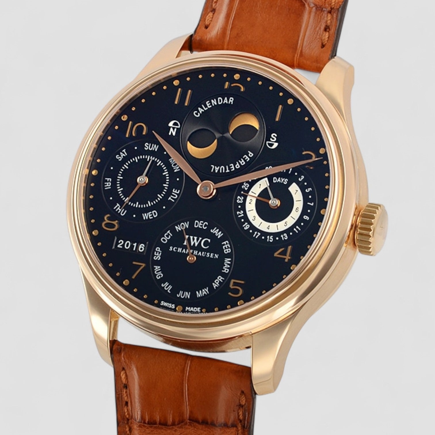 Portugieser Perpetual RG/Black