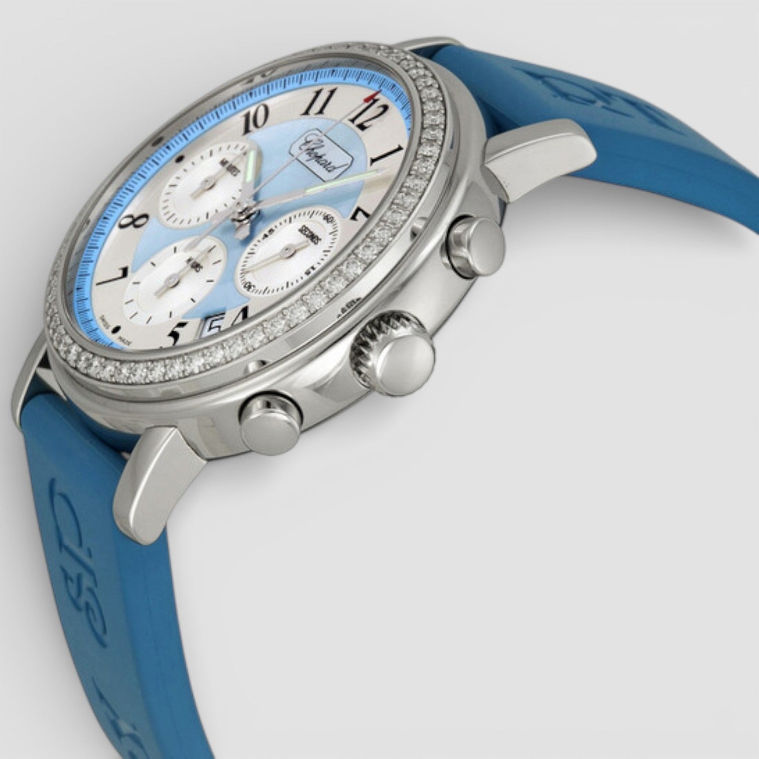 Mille Miglia Elton John Diamond Chronograph Automatic Blue