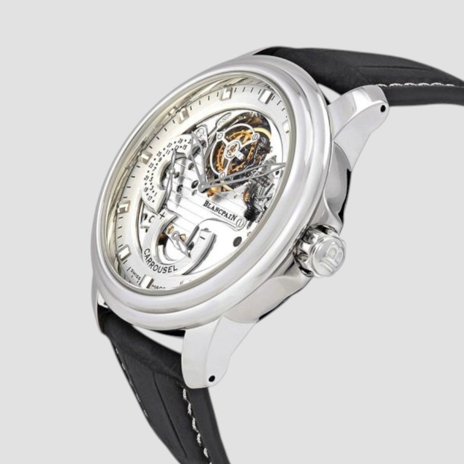 Villeret Carrousel Volant Une Minute Watch