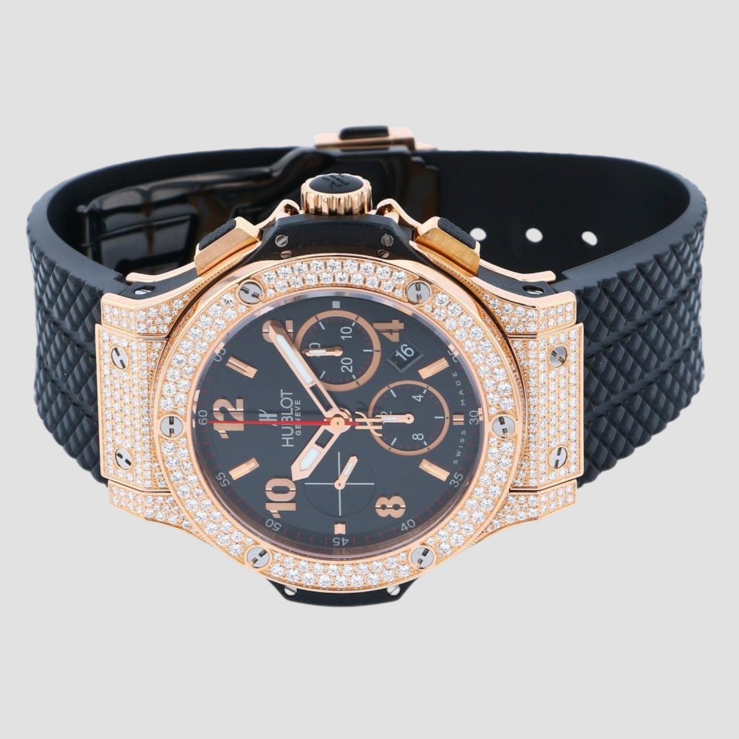 Big Bang 44mm Red Gold Diamond Bezel