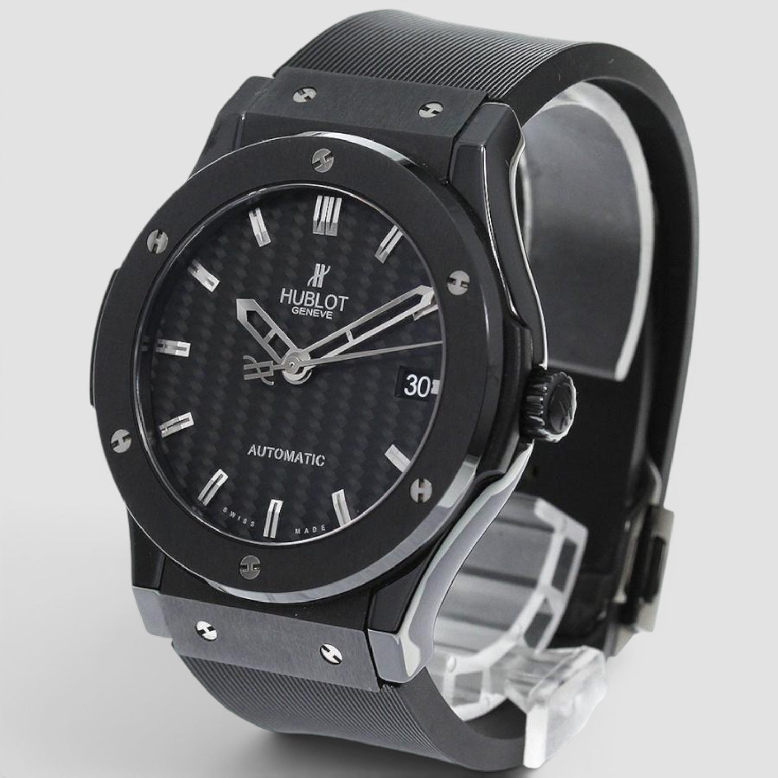 Classic Fusion Black Carbon Fiber 45mm Ceramic Automatic