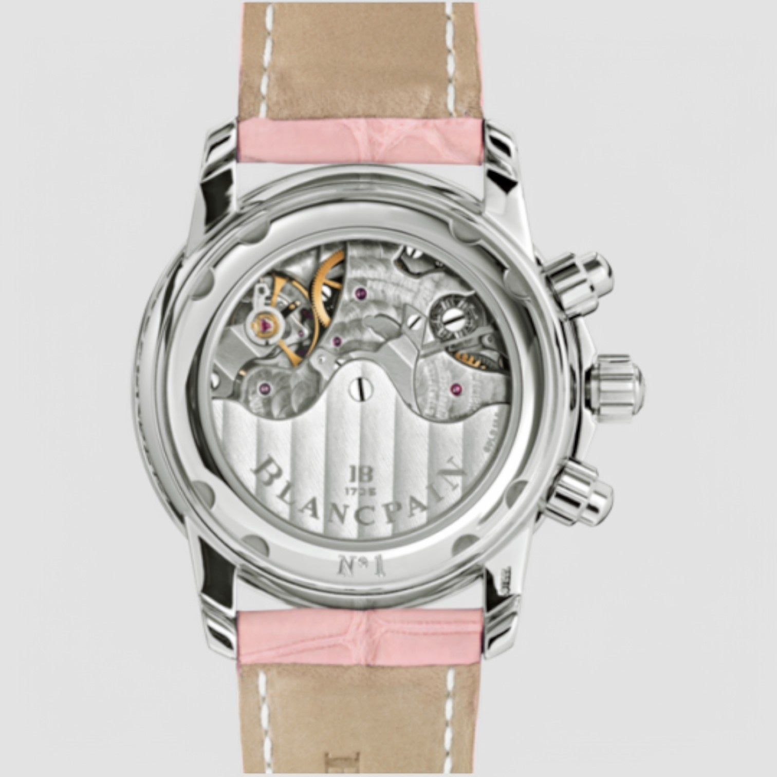 Pink Chronograph Automatic Ladies Watch 34mm