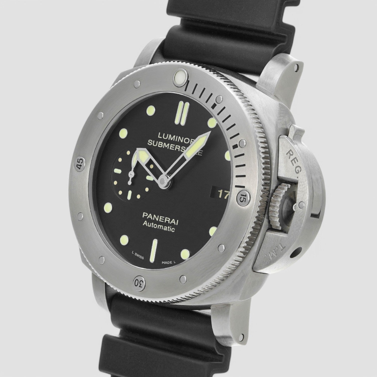 Luminor Marina Submersible 1950 3 Days Titanium 47MM