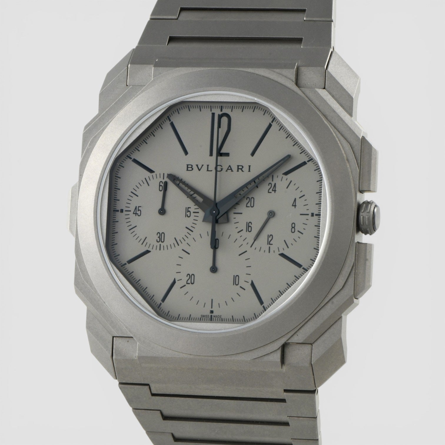 Octo Finissimo Chronograph GMT – Titanium