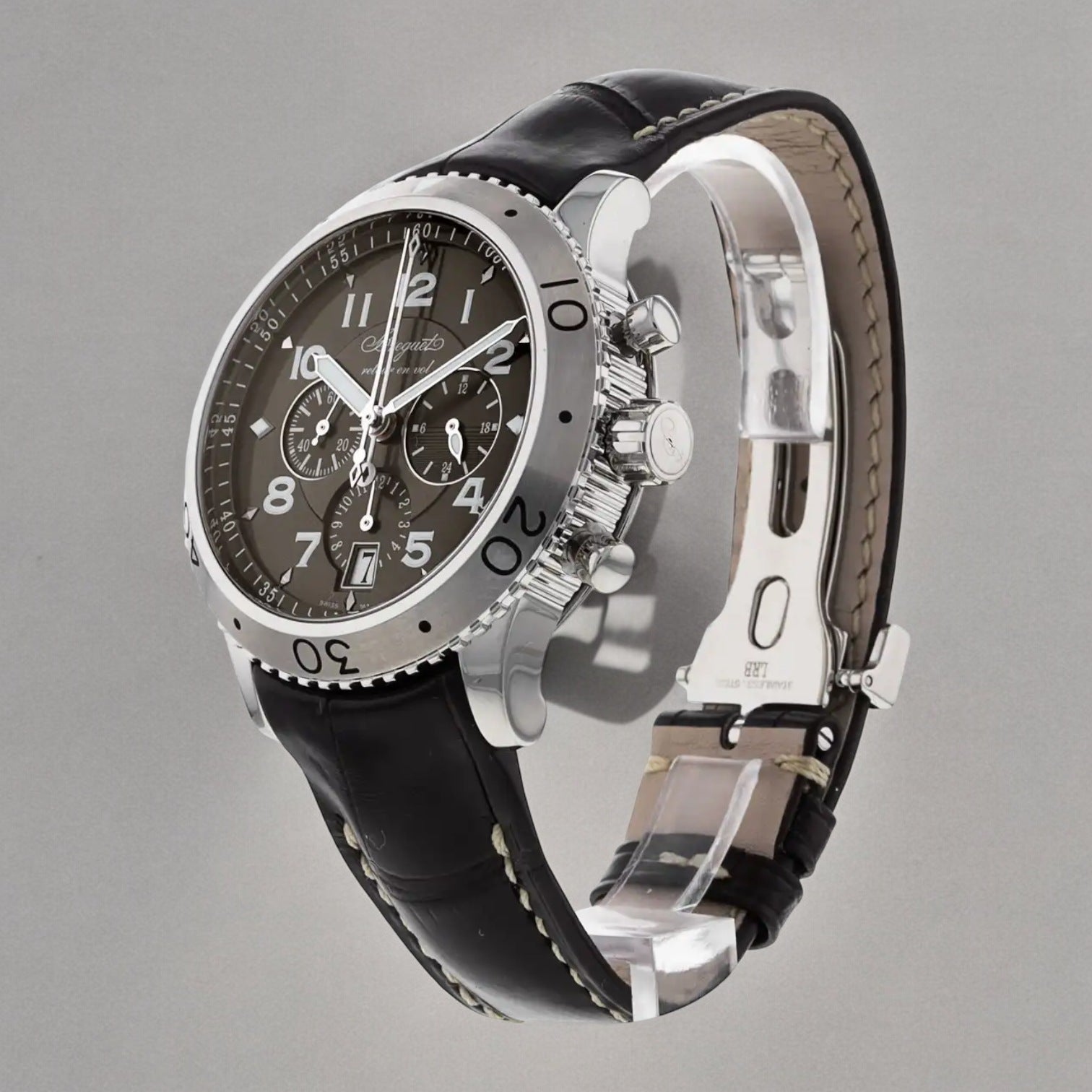 Type XXI Flyback SS Brown Dial