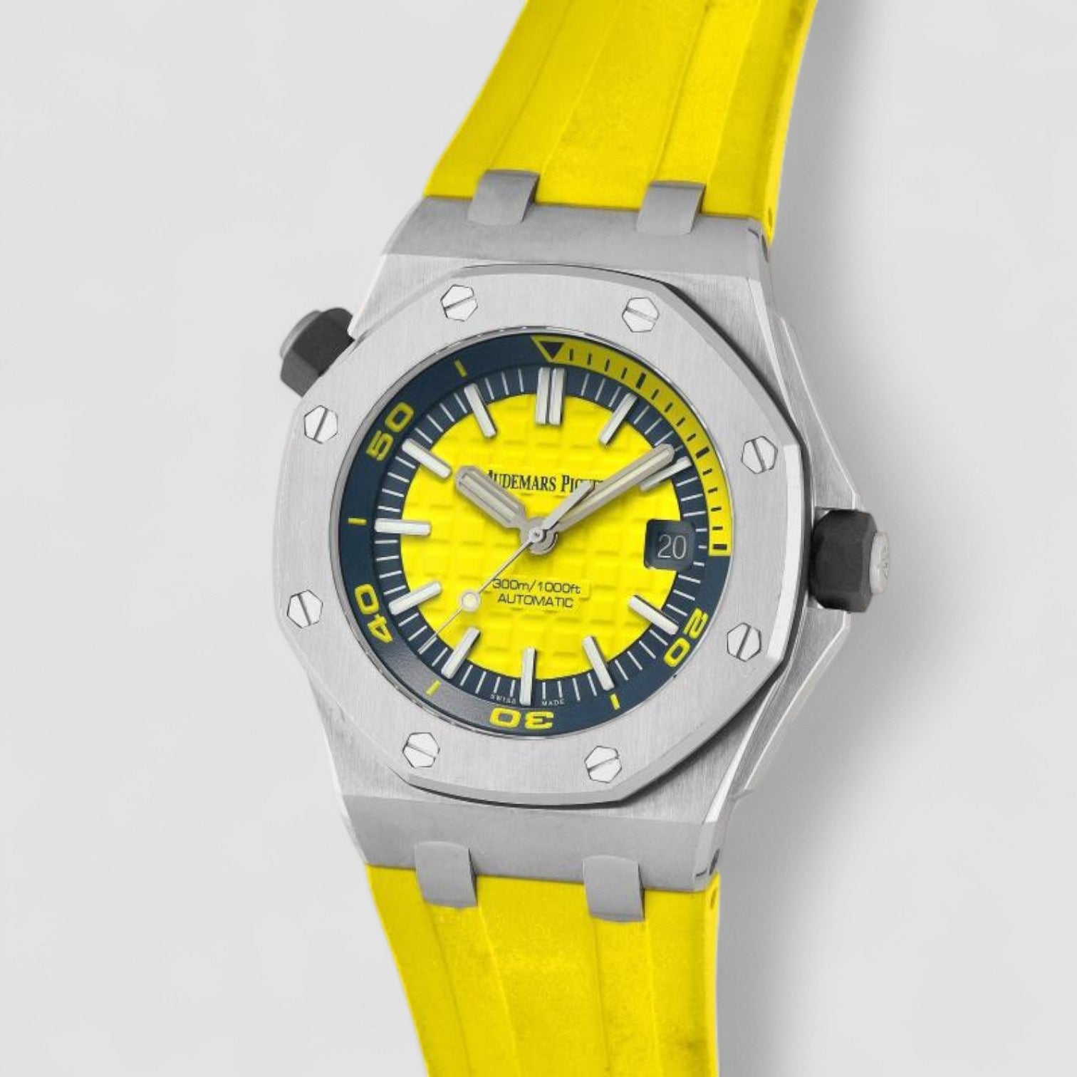 Royal Oak Offshore Diver Yellow / Rubber