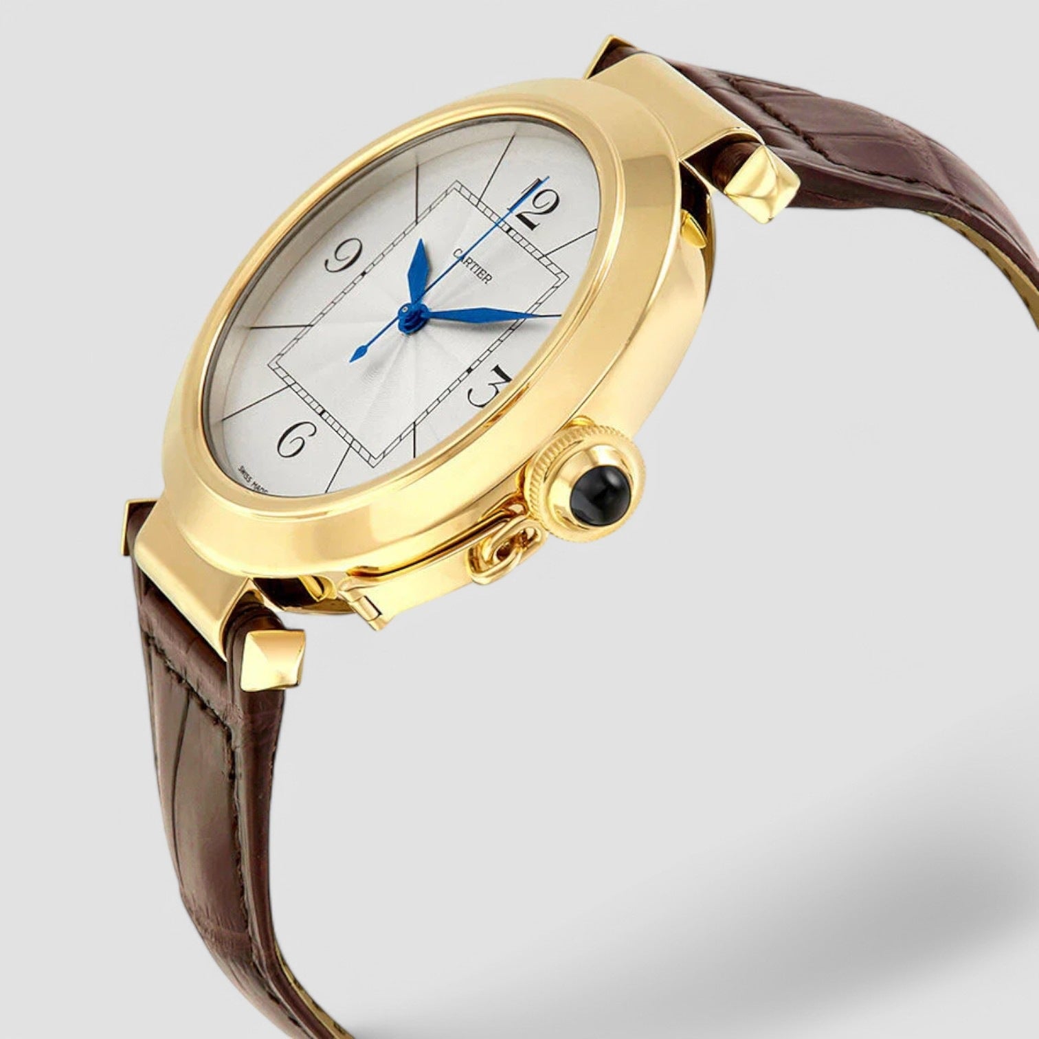 Pasha 42MM Automatic 18K Yellow Gold