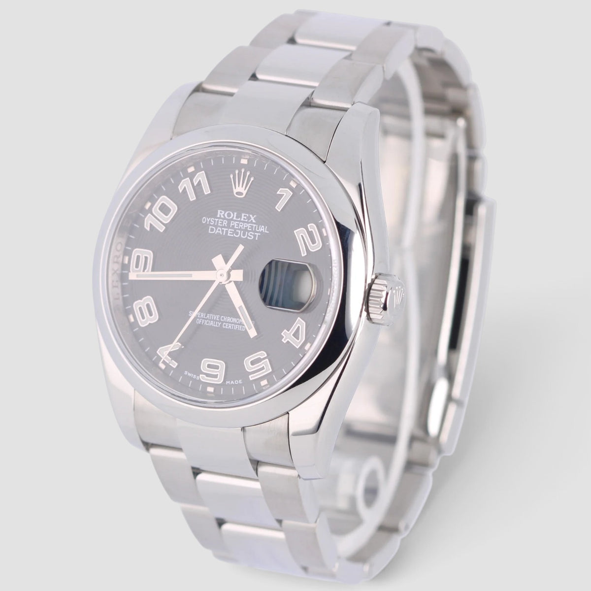 Datejust 36 Black Concentric Dial Oyster