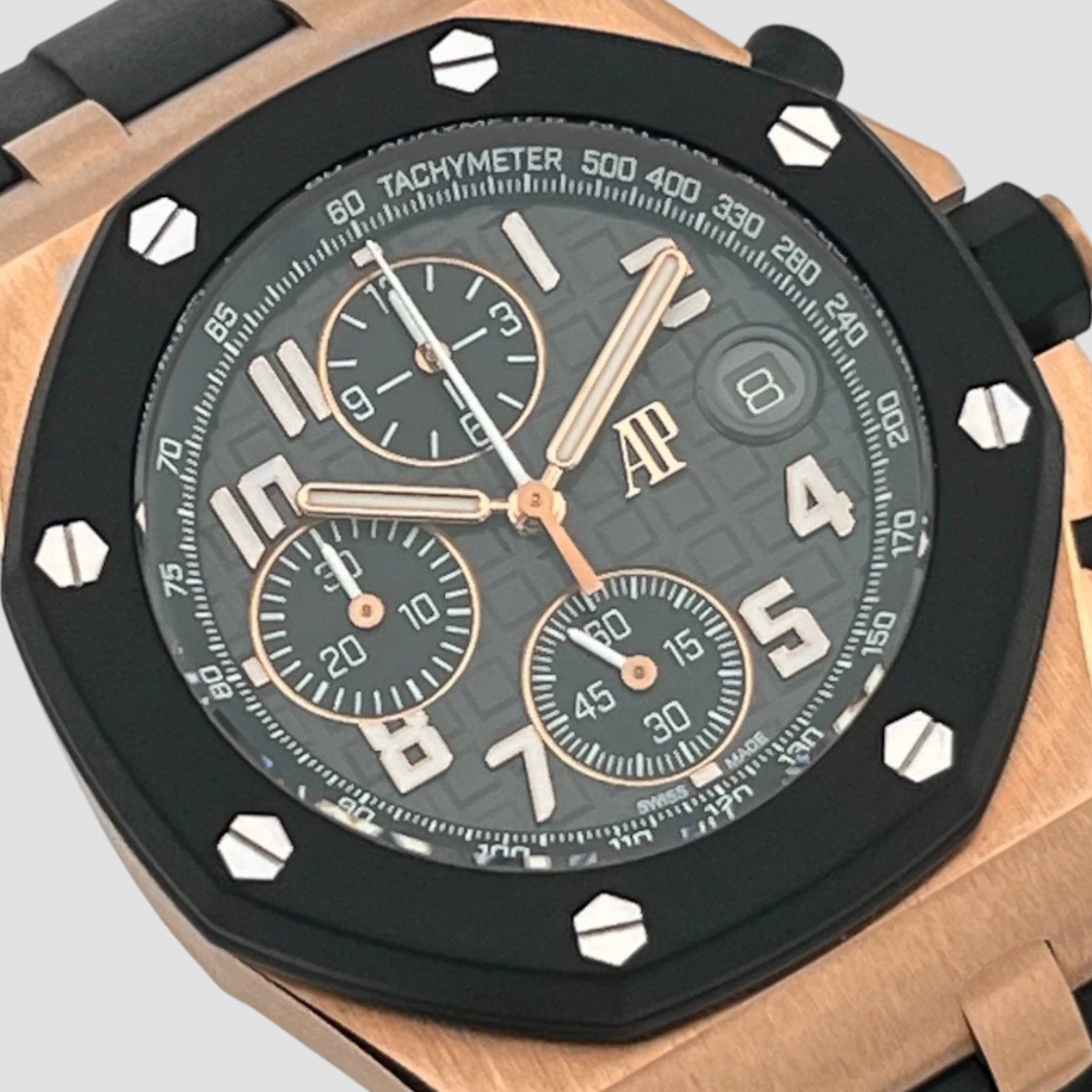 Royal Oak Offshore Chronograph Rose Gold Black Dial