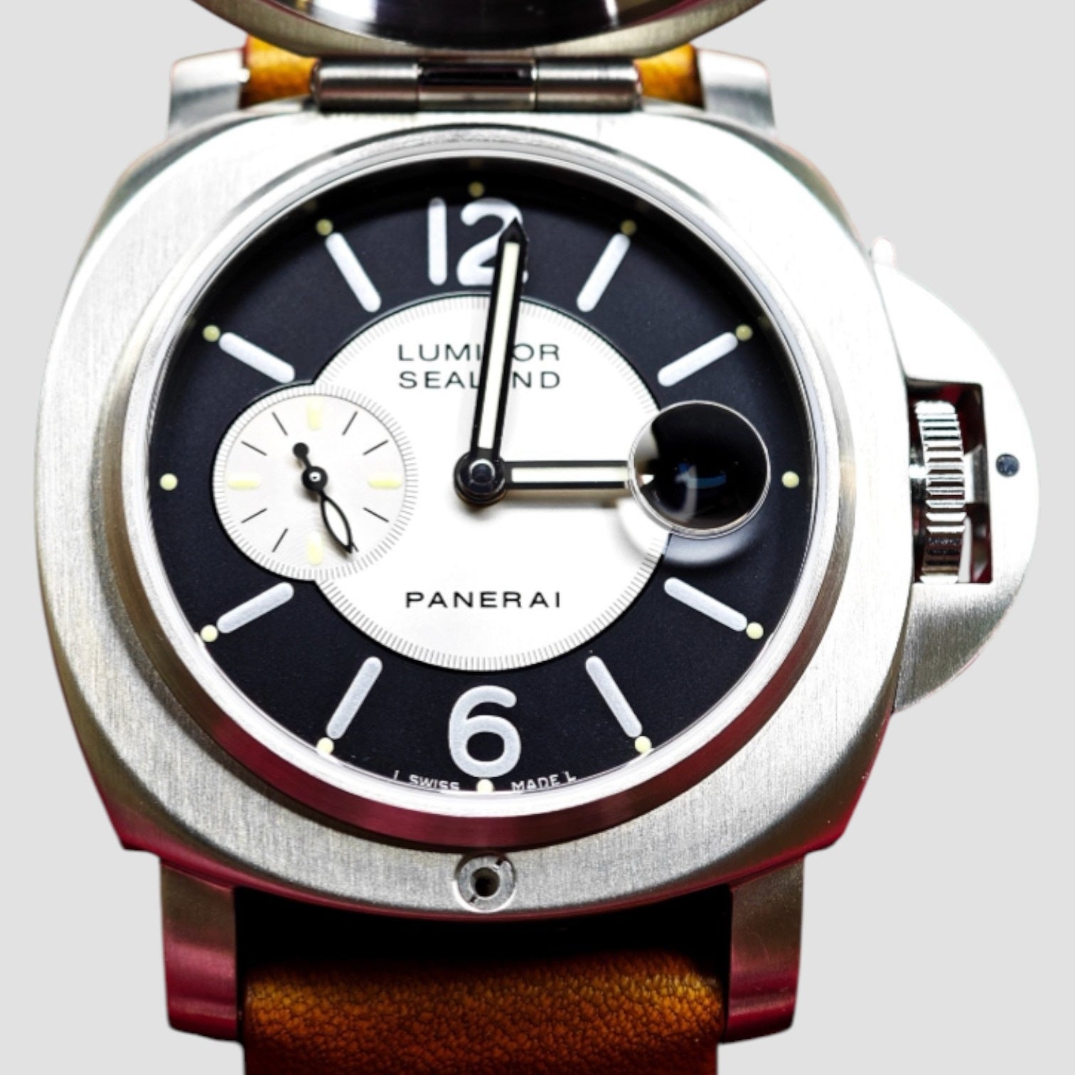 Luminor Sealand Purdey Tiger Stainless Steel 44mm