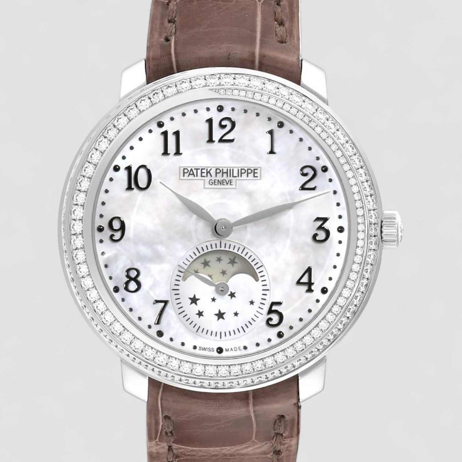 Complications White Gold MOP Diamond Ladies Watch