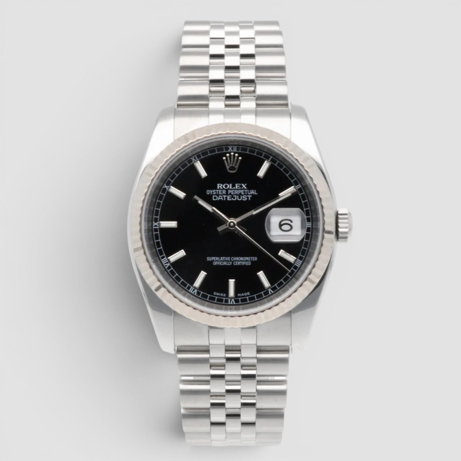Datejust 36 – Steel & White Gold