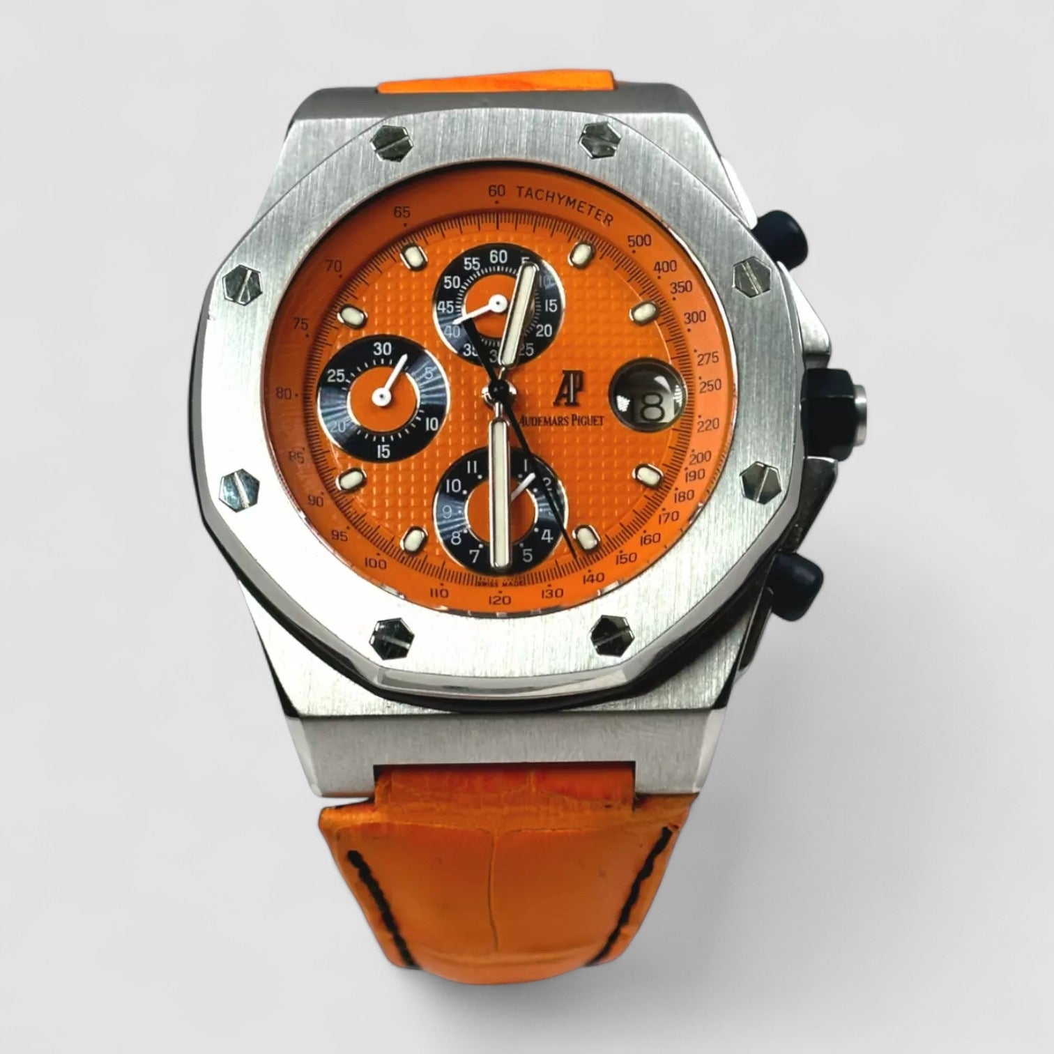 Royal Oak Offshore Chronograph 42 Steel / Orange / Strap