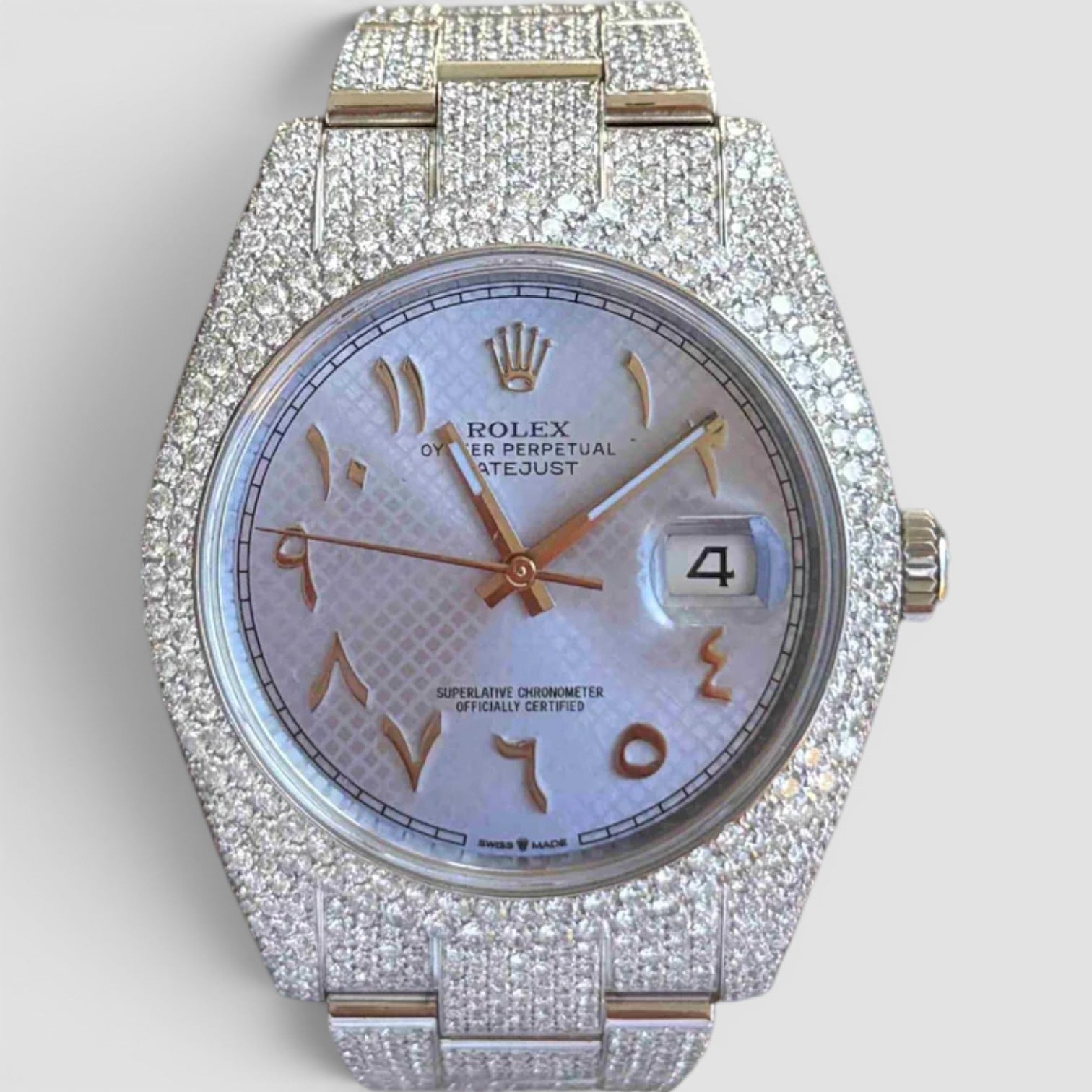 Datejust 41 Custom Arabic Dial