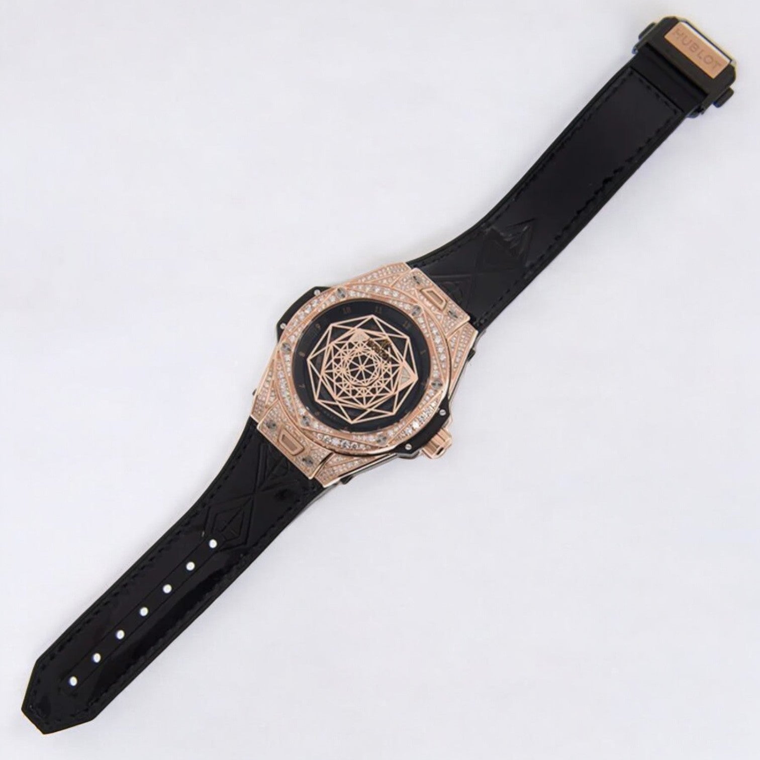 Bang Sang Bleu Automatic Diamond Black Dial