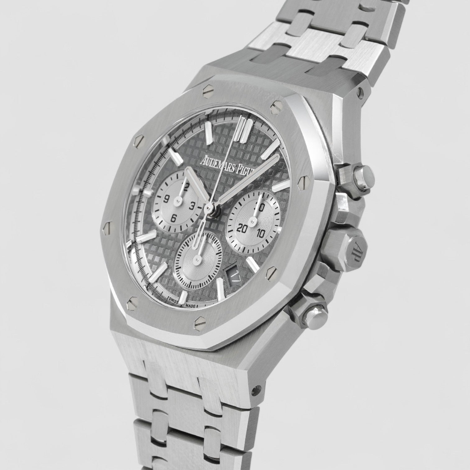 Royal Oak Chronograph Stainless Steel Grey Dial