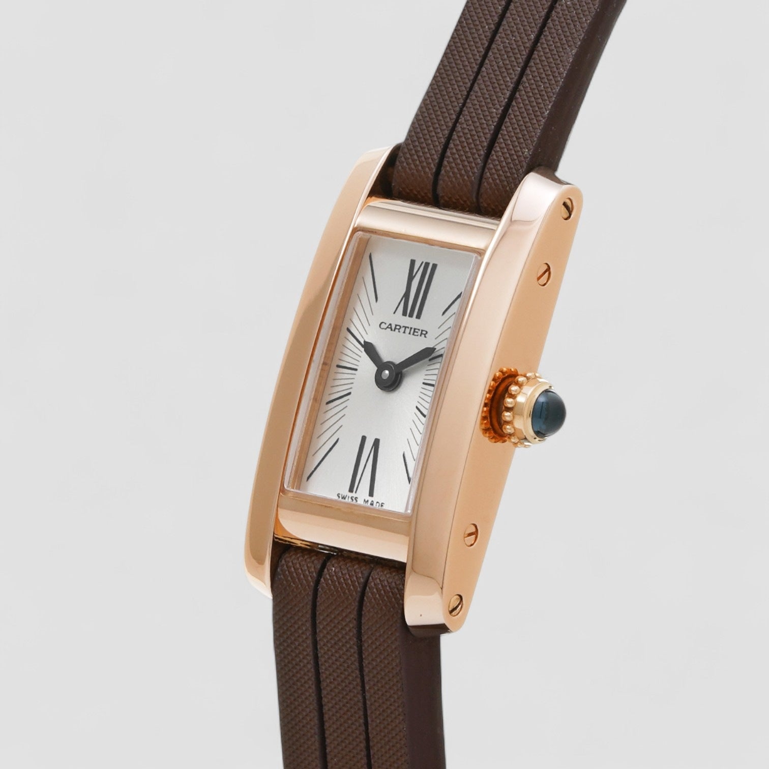 Tank 18ct Gold Quartz Women's Watch