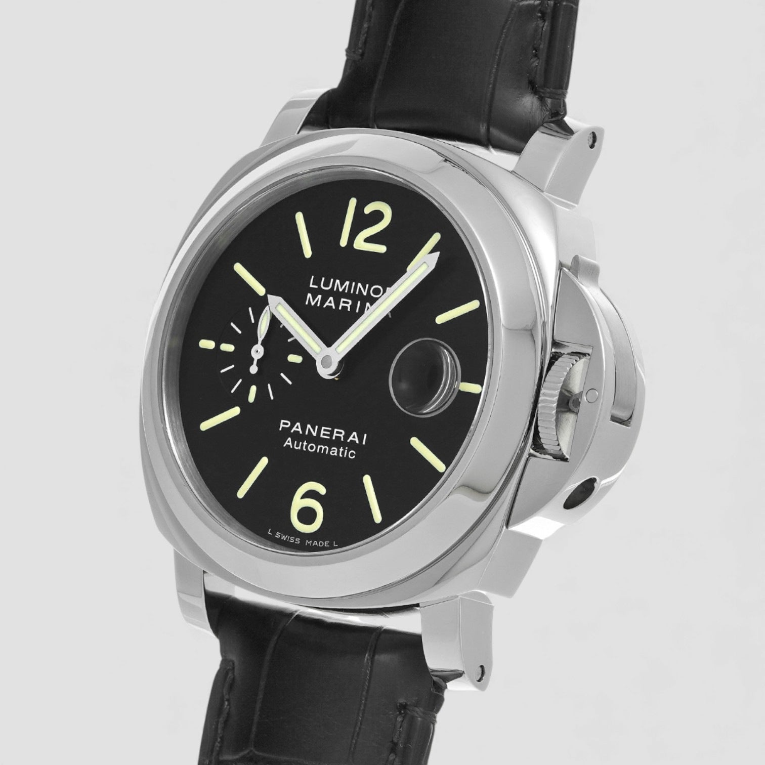 Luminor Automatic SS Black Dial