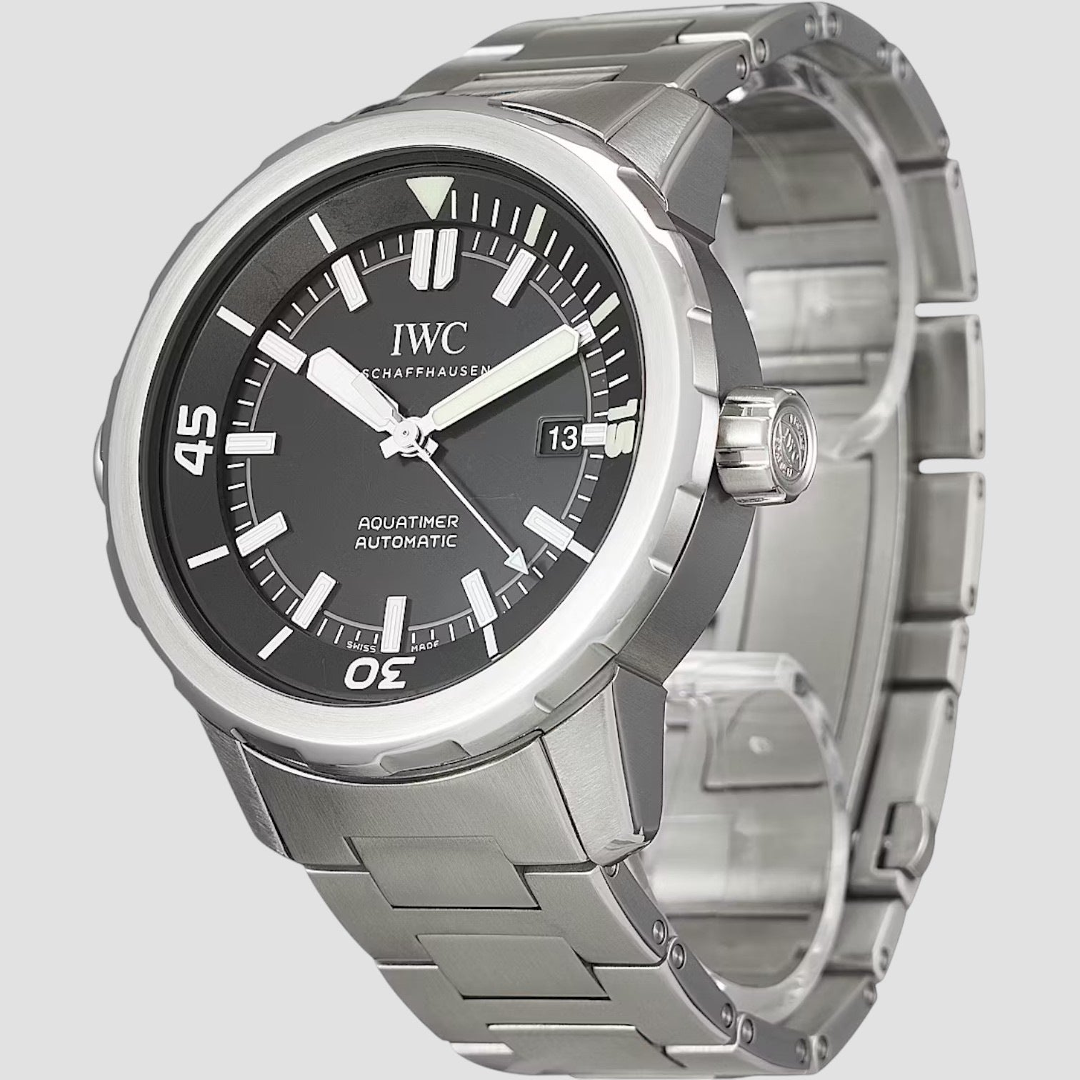 Aquatimer Automatic Black Dial SS / SS