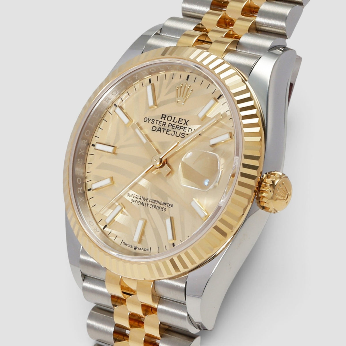 Datejust 36 Palm Motif Dial Jubilee