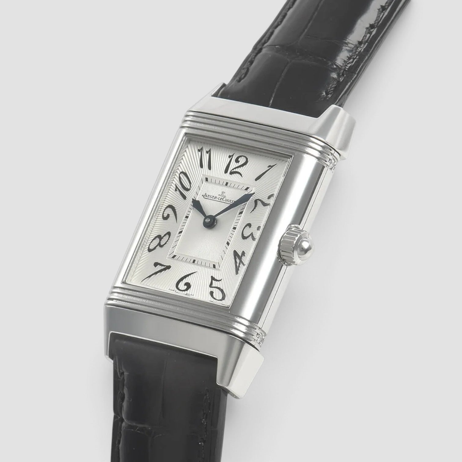 Reverso Duetto Classique 23mm Steel White Dial