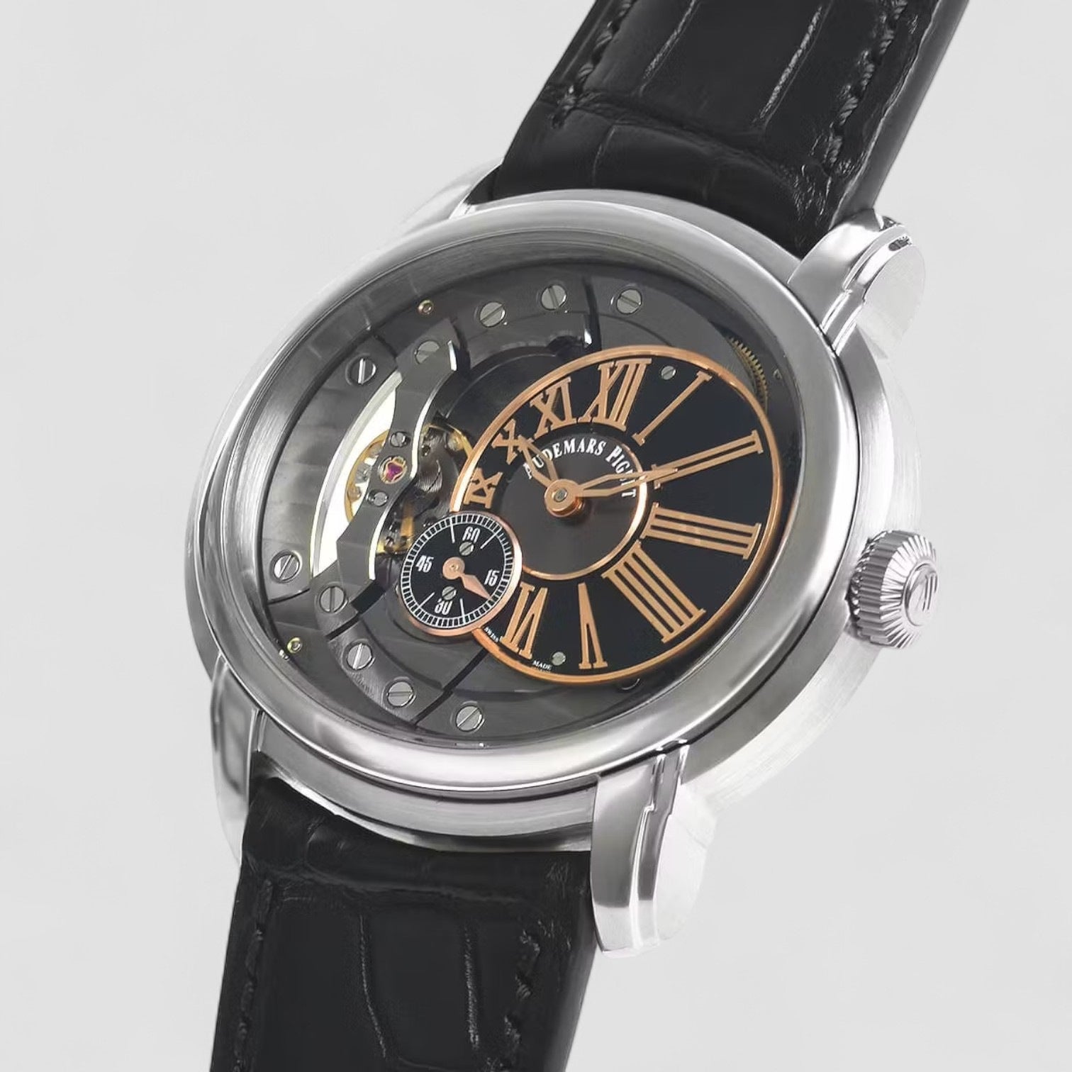 Millenary Automatic Skeleton SS / Leather