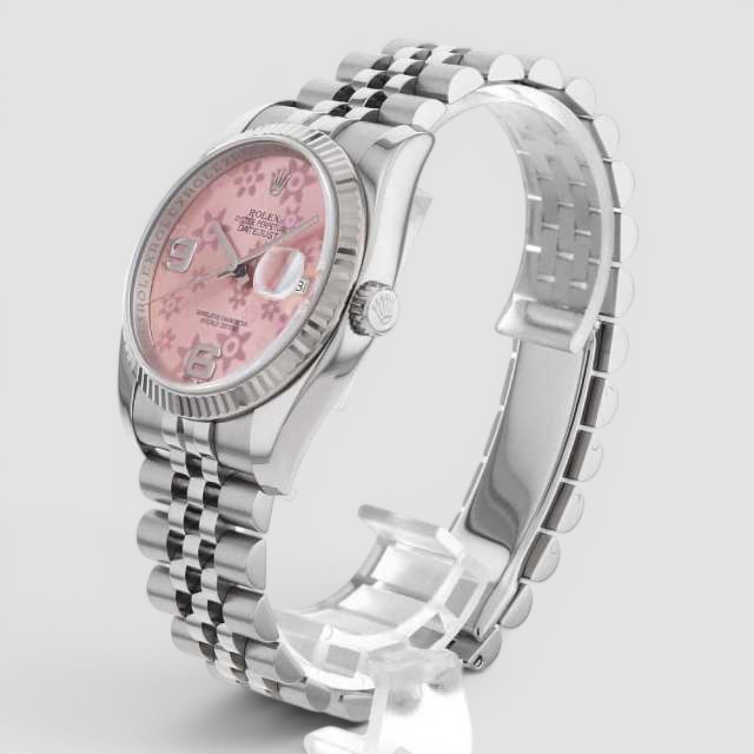 Datejust 36 Pink Floral on Jubilee Bracelet