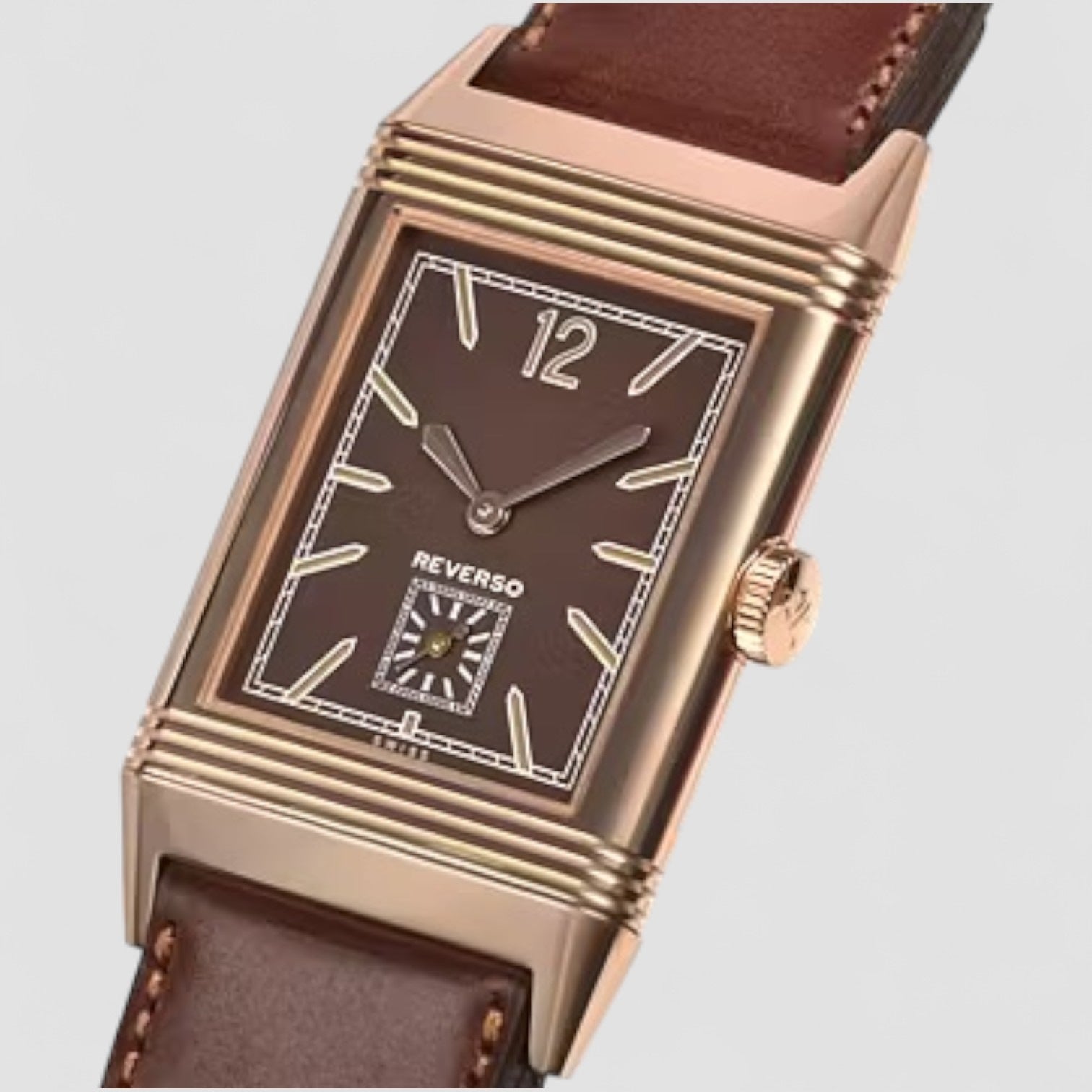 Grande Reverso Ultra Thin "Tribute 1931" Chocolate 18K Rose Gold