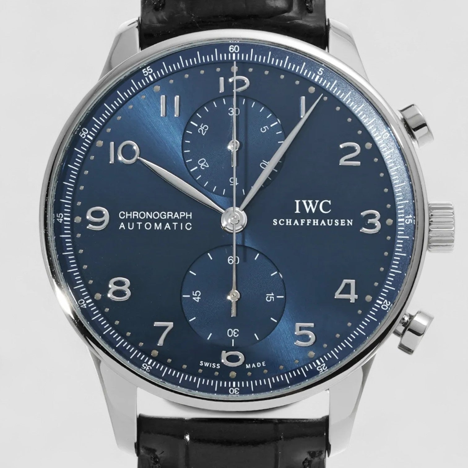 Portuguese Chronograph SS Blue Dial