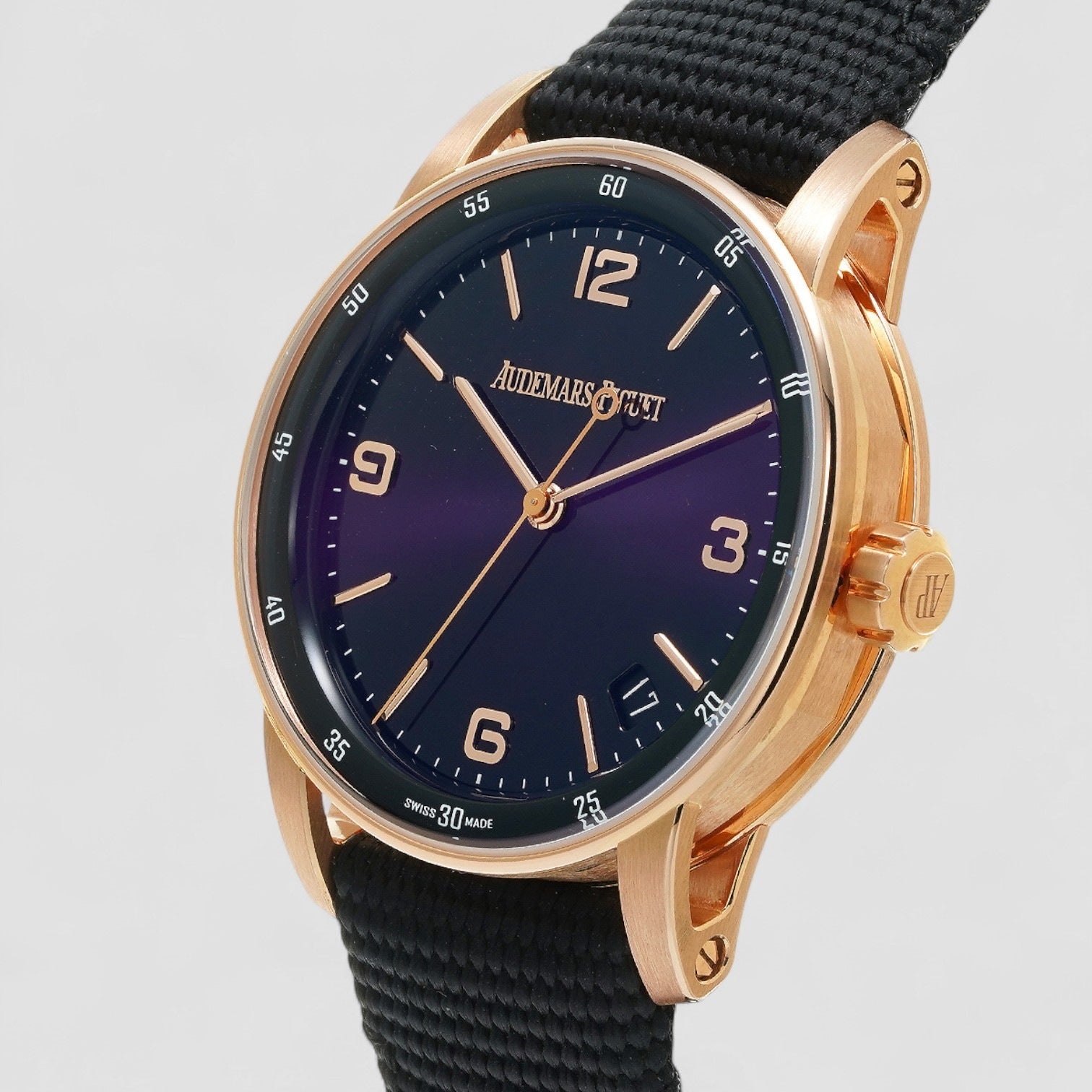 Code 11:59 Automatic 18k Rose Gold Smoked Purple Dial