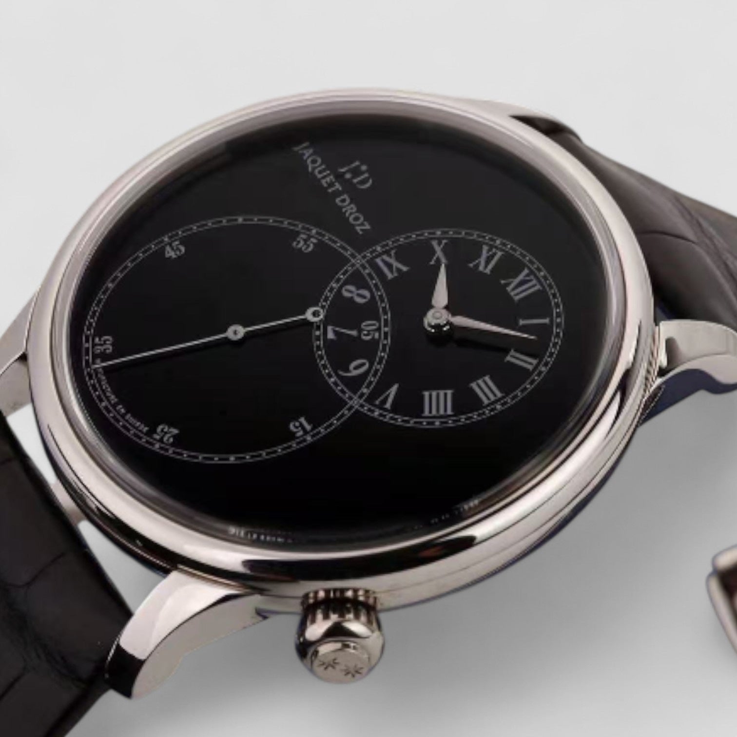 Hommage Geneve 1784 Grande Seconde Black Enamel